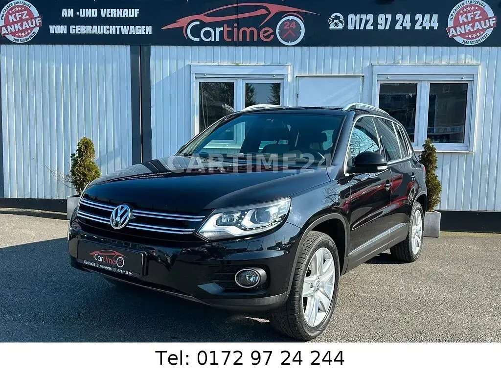 Gebraucht VW Tiguan Style 140 PS (102 kW) 2012 Schwarz SUV