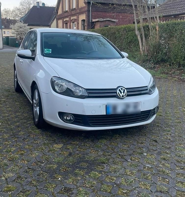 Gebraucht VW Golf VI Sport 2010 Weiß Kleinwagen