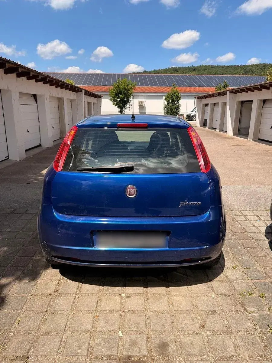 Gebraucht Fiat Punto Dynamic 65 PS (47 kW) 2007 Blau Kleinwagen