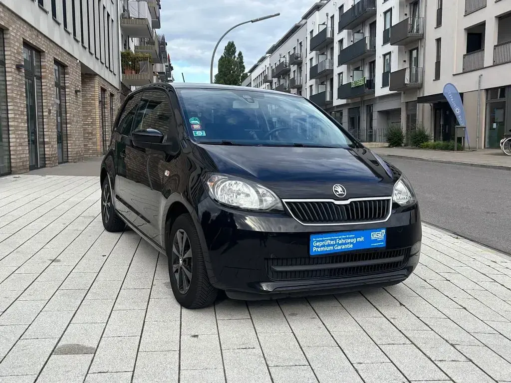 Gebraucht Skoda Citigo Ambition 75 PS (55 kW) 2013 Schwarz Kleinwagen
