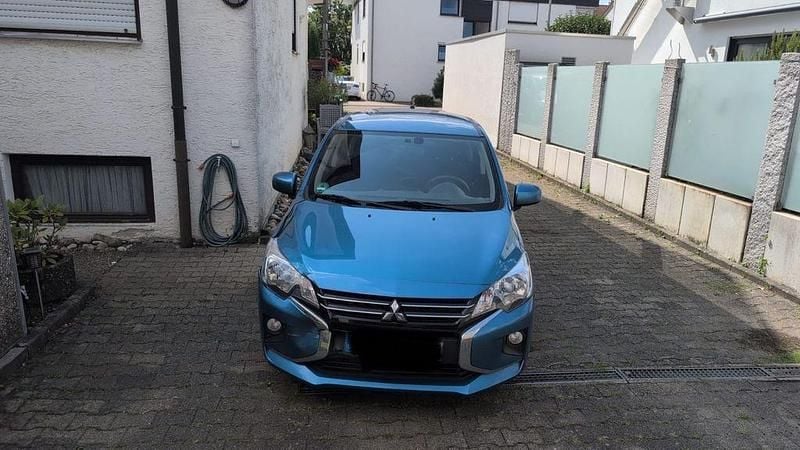 Blau Gebraucht 2021 Mitsubishi Space Star Spirit Limousine | 6.800 € (Superpreis) - Bild 1/4