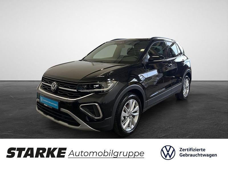 Gebraucht VW T-Cross Goal 150 PS (110 kW) 2025 Schwarz (deep black perleffekt) SUV