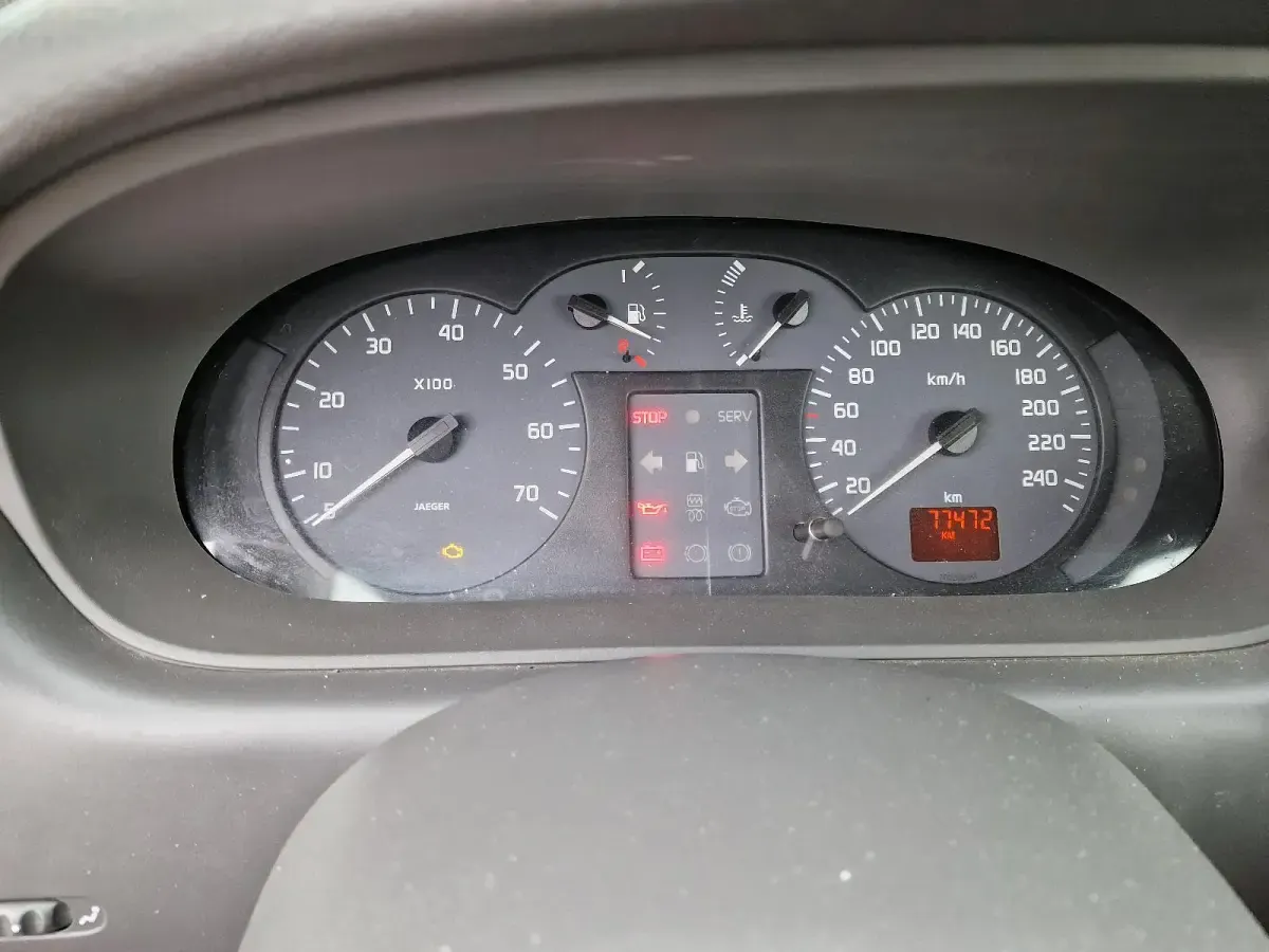 Gebraucht Renault Scénic 107 PS (78 kW) 2001 Blau Van / Kleinbus
