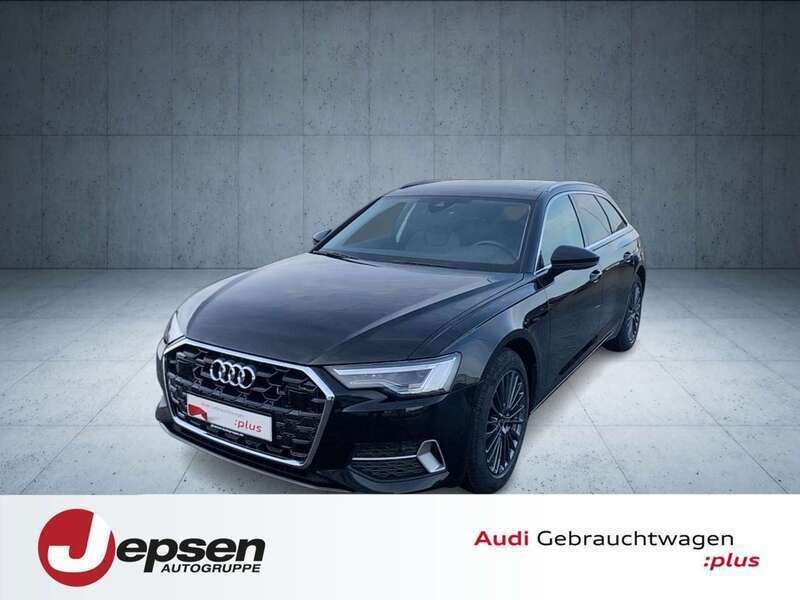 Mythosschwarz metallic Gebraucht 2024 Audi A6 Advanced Plus Kombi | 48.780 € - Bild 1/4