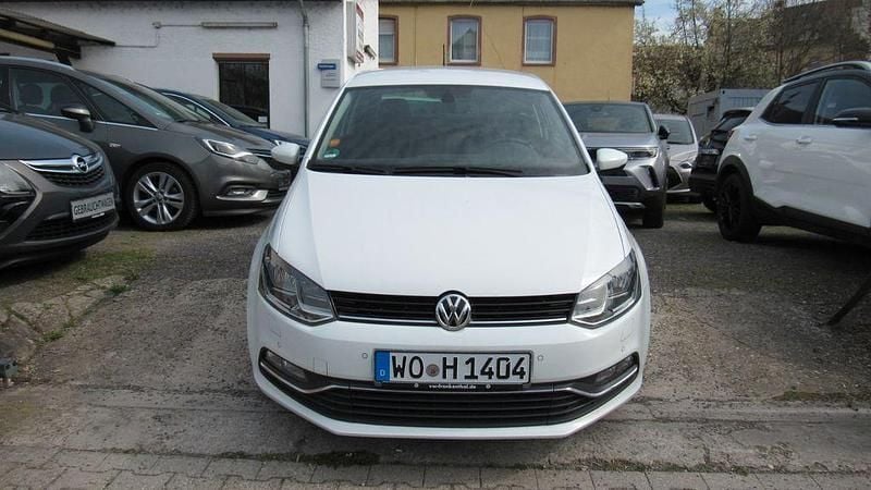 Gebraucht VW Polo LOUNGE 75 PS (55 kW) 2015 Weiß Kleinwagen
