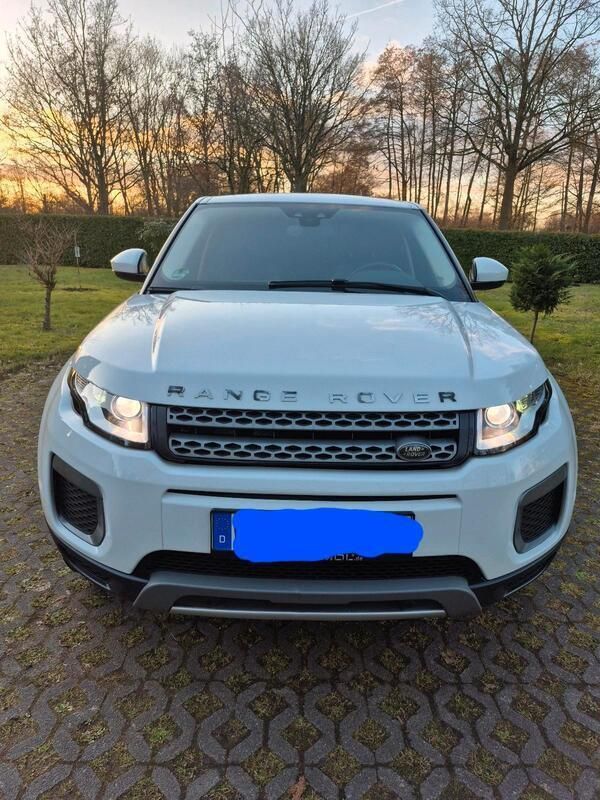 Weiß Gebraucht 2016 Land Rover Range Rover evoque SUV | 18.100 € - Bild 1/4