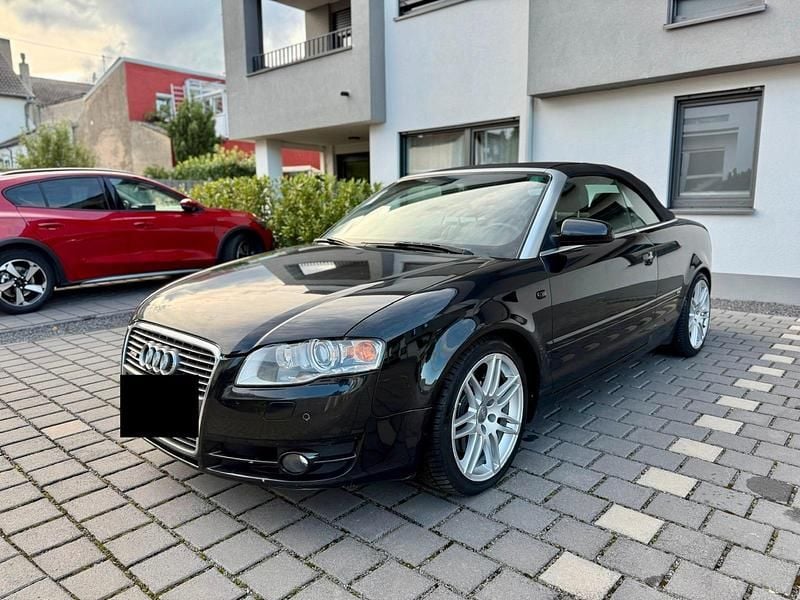 Schwarz Gebraucht 2007 Audi A4 Cabriolet S-Line Cabrio | 3.950 € (Superpreis) - Bild 1/4