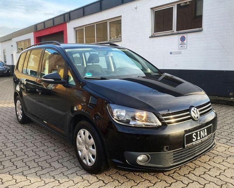 Gebraucht VW Touran 105 PS (77 kW) 2014 Schwarz Van / Kleinbus