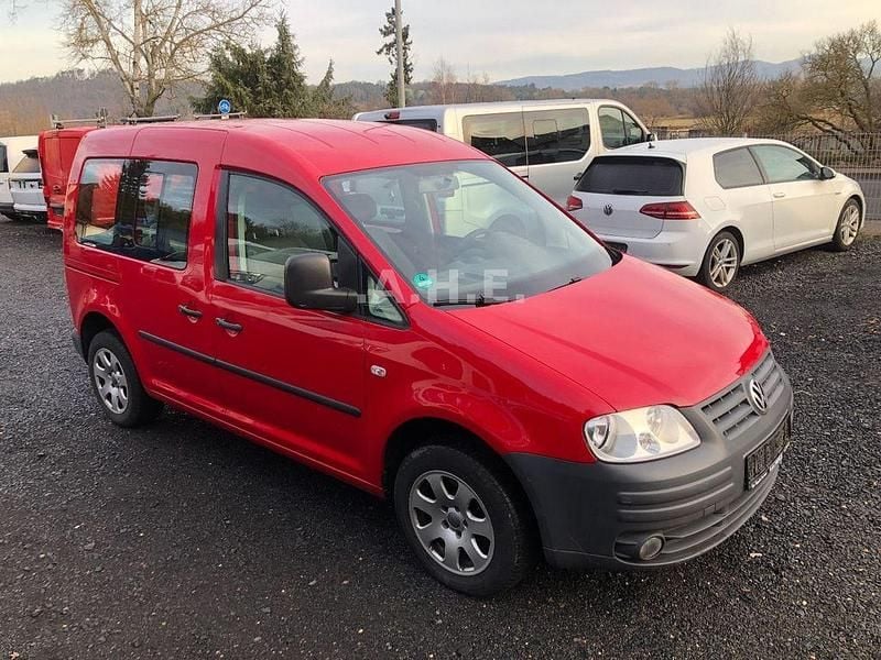 Rot Gebraucht 2008 VW Caddy Life Van / Kleinbus | 3.950 € (Superpreis) - Bild 1/4