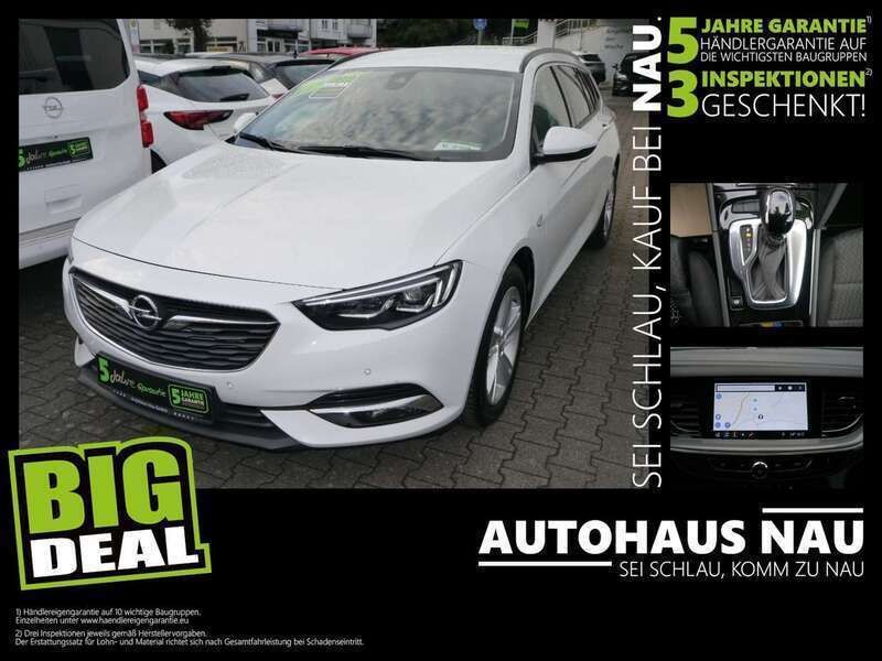 Schneeweiss Gebraucht 2020 Opel Insignia Edition Kombi | 16.990 € (Fairer Preis) - Bild 1/4