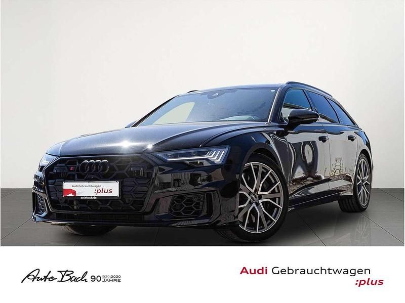 Mythosschwarz metallic Gebraucht 2024 Audi S6 Ambiente Kombi | 59.870 € (Superpreis) - Bild 1/4