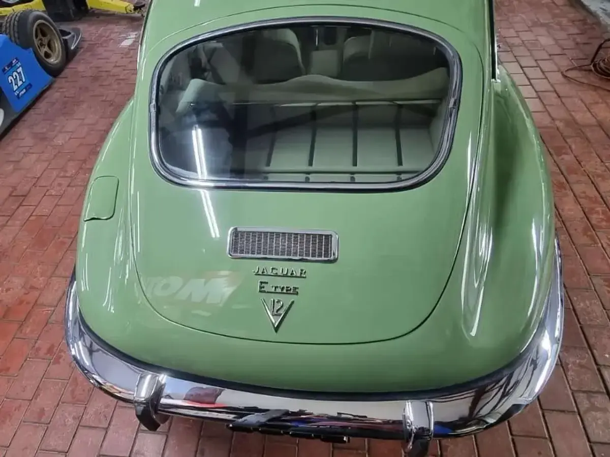 Gebraucht Jaguar E-Type 276 PS (202 kW) 1971 Grün Coupé
