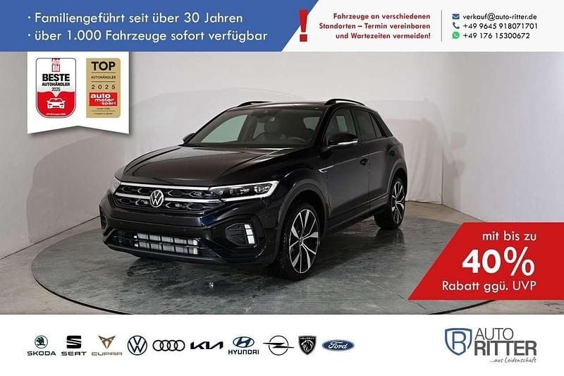 Deep black perleffekt/schwarz Neu 2025 VW T-Roc R-line SUV | 40.890 € (Guter Preis) - Bild 1/4
