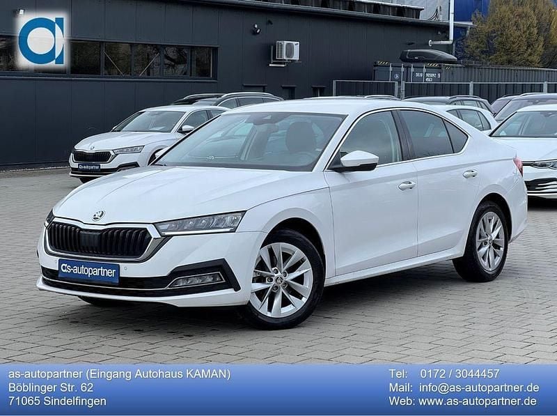 Gebraucht Skoda Octavia Style 116 PS (85 kW) 2023 Weiß Limousine