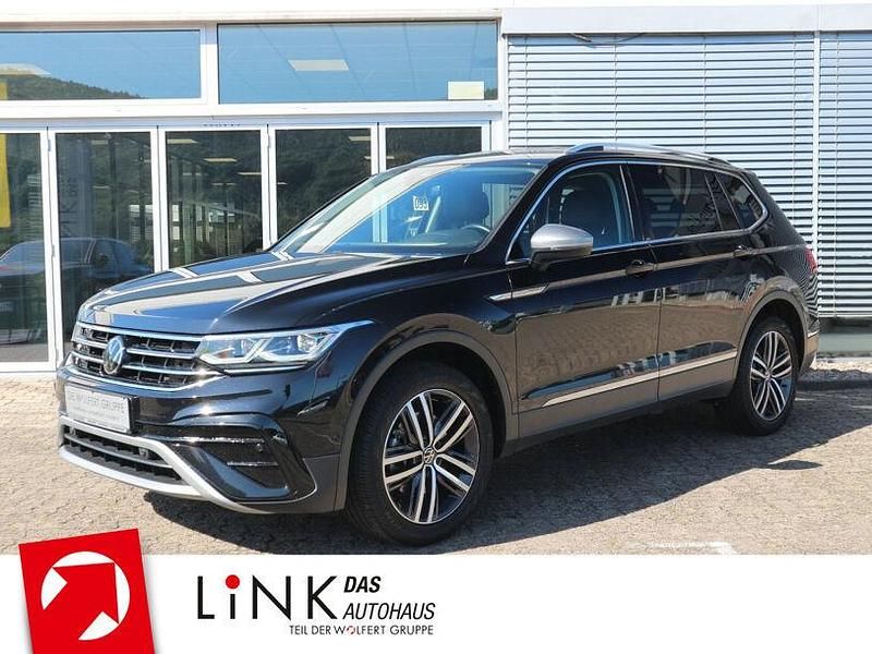 Schwarz Gebraucht 2021 VW Tiguan Allspace Elegance SUV | 32.850 € (Fairer Preis) - Bild 1/4