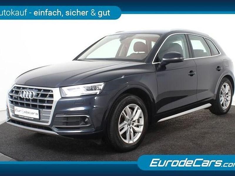 Blau Gebraucht 2020 Audi Q5 SUV | 31.400 € (Superpreis) - Bild 1/4