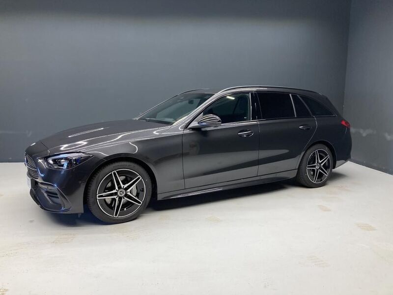 Grau Gebraucht 2024 Mercedes C200 Advanced Plus Limousine | 48.980 € - Bild 1/4