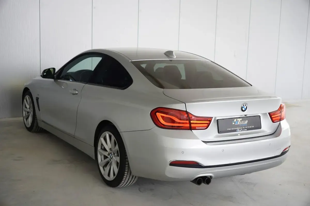 Gebraucht BMW 430 Sport Line 258 PS (189 kW) 2017 Silber Coupé
