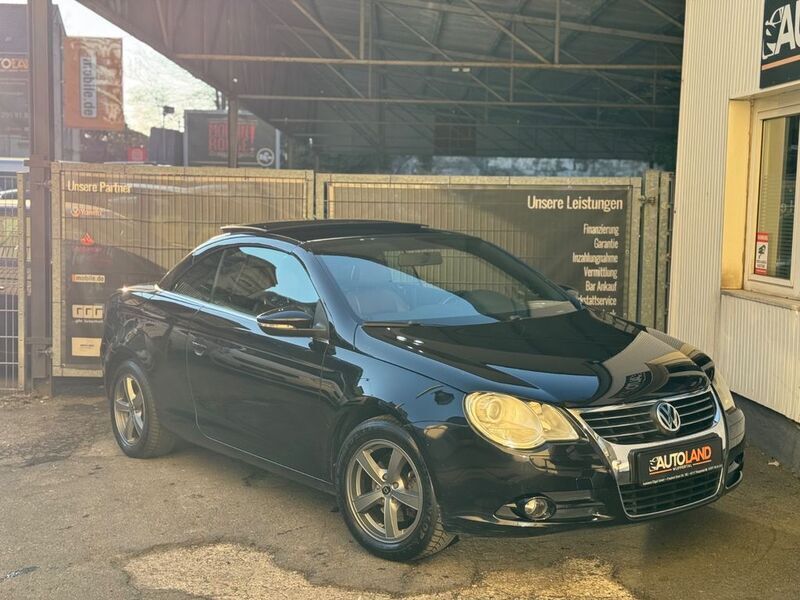 Schwarz Gebraucht 2009 VW Eos Edition Cabrio | 6.799 € (Fairer Preis) - Bild 1/4