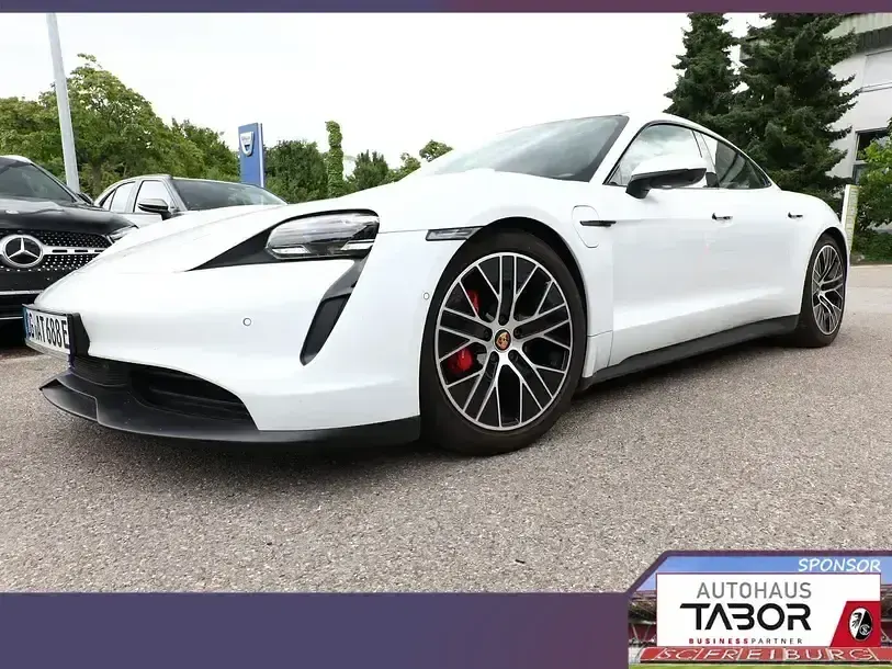 Gebraucht Porsche Taycan 4S 419 kW (571 PS) 2020 Weiss Limousine