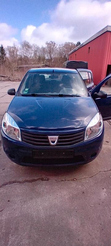 Gebraucht Dacia Sandero 75 PS (55 kW) 2010 Blau Kleinwagen