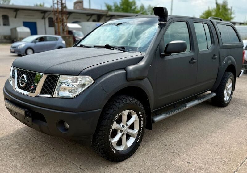 Blau Gebraucht 2007 Nissan Navara Abholung | 6.390 € (Superpreis) - Bild 1/4