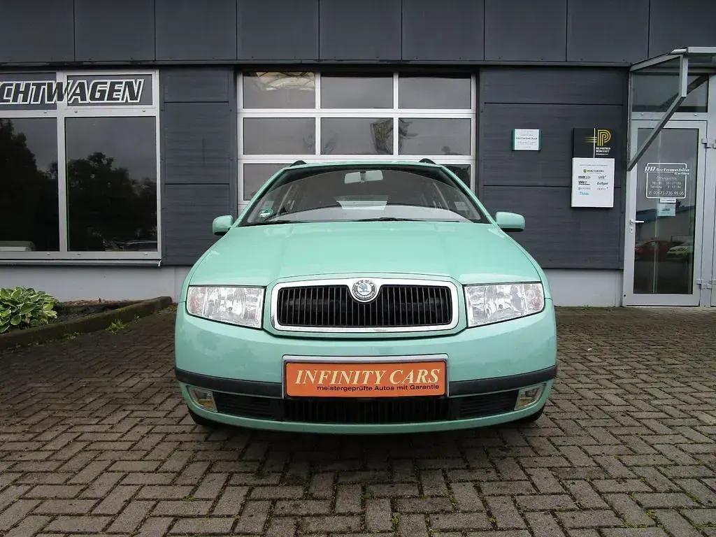 Gebraucht Skoda Fabia Comfort 75 PS (55 kW) 2002 Grün Kombi
