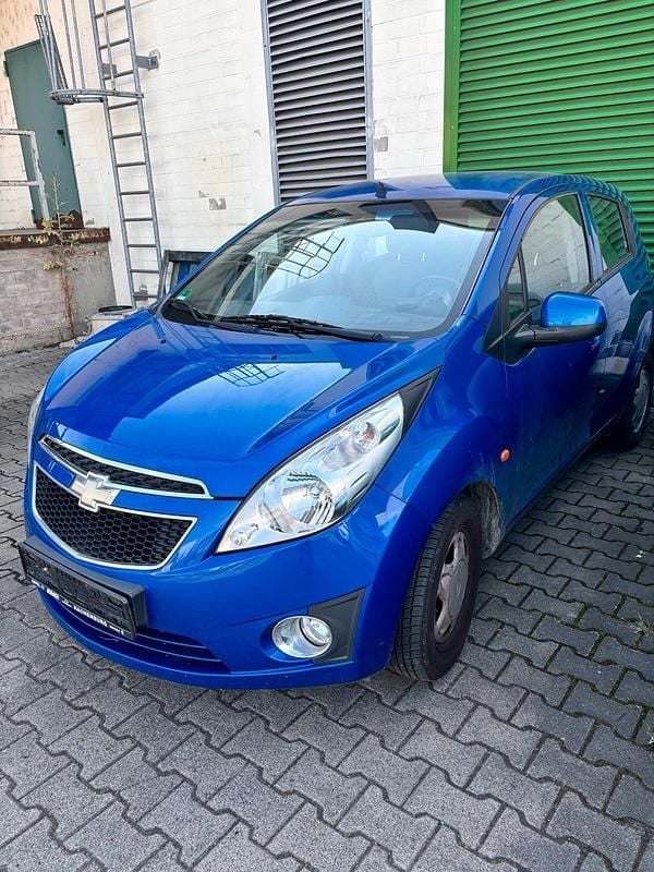 Blau Gebraucht 2011 Chevrolet Spark Kleinwagen | 1.500 € - Bild 1/4