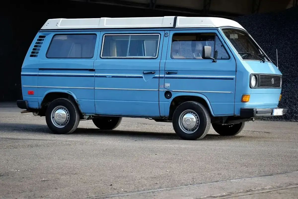 Gebraucht VW T3 California 69 PS (50 kW) 1979 Blau Van