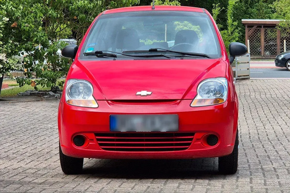 Gebraucht Chevrolet Matiz 52 PS (38 kW) 2009 Rot Kleinwagen