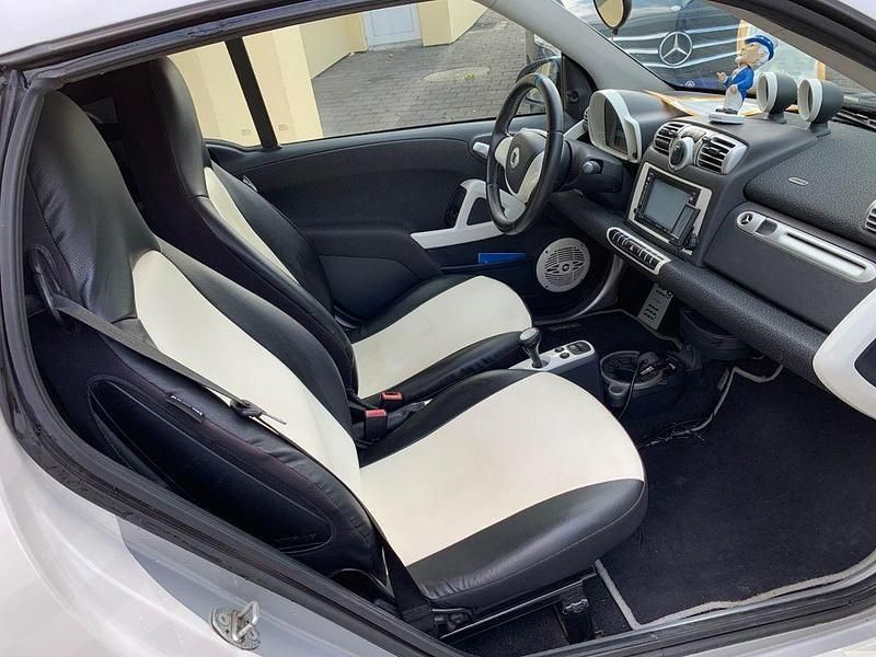 Gebraucht Smart ForTwo Cabrio Basis 71 PS (52 kW) 2008 Tridionsicherheitszelle silbe Cabrio