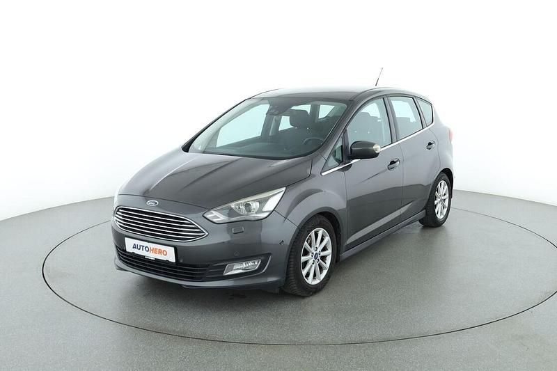 Grau Gebraucht 2016 Ford C-MAX Titanium Van / Kleinbus | 13.530 € (Etwas zu teuer) - Bild 1/3