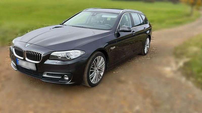 Gebraucht BMW 520 190 PS (139 kW) 2017 Schwarz Kombi