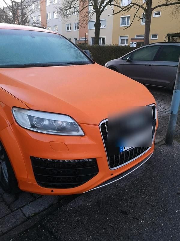 Orange Gebraucht 2008 Audi Q7 S-Line SUV | 10.750 € (Guter Preis) - Bild 1/4