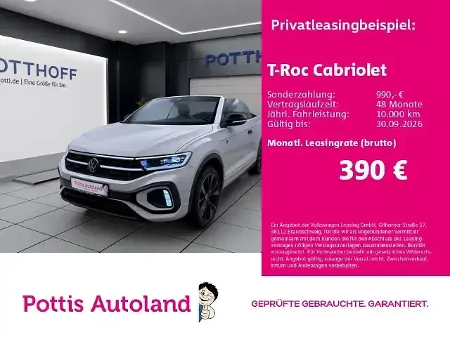 Gebraucht VW T-Roc Cabriolet R-line Edition 150 PS (110 kW) 2025 Cabrio