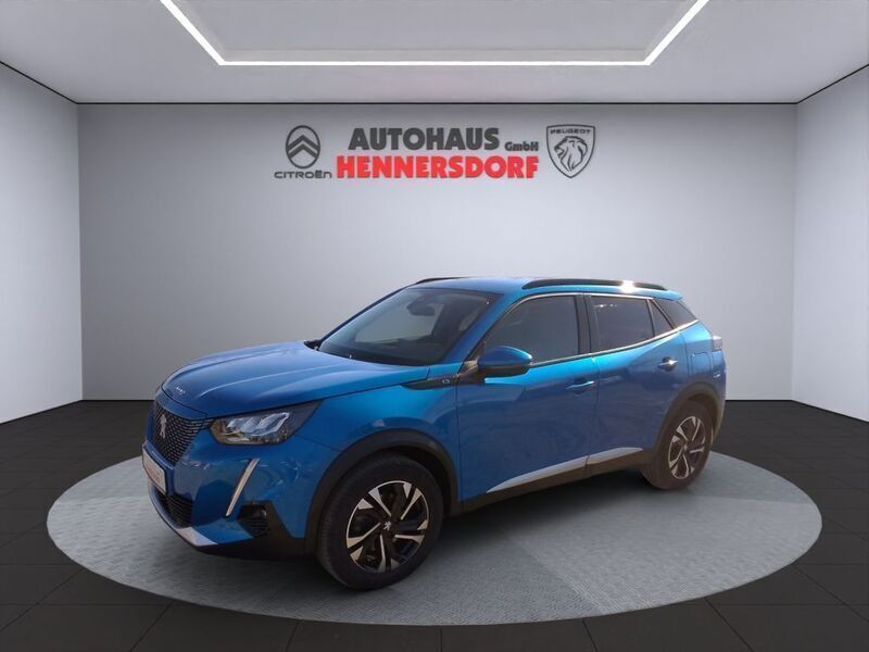 Blau Gebraucht 2022 Peugeot e-2008 Allure SUV | 16.800 € (Guter Preis) - Bild 1/4