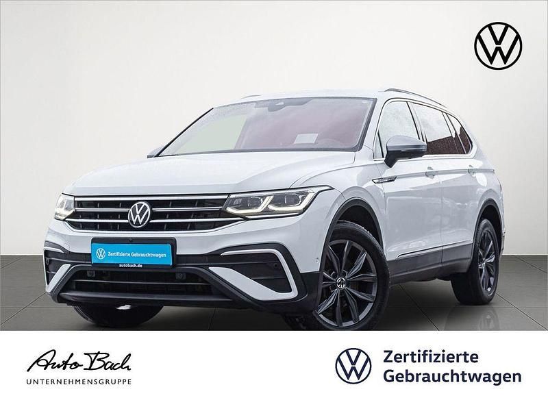 Gebraucht VW Tiguan Allspace Life 200 PS (147 kW) 2022 Weiß SUV