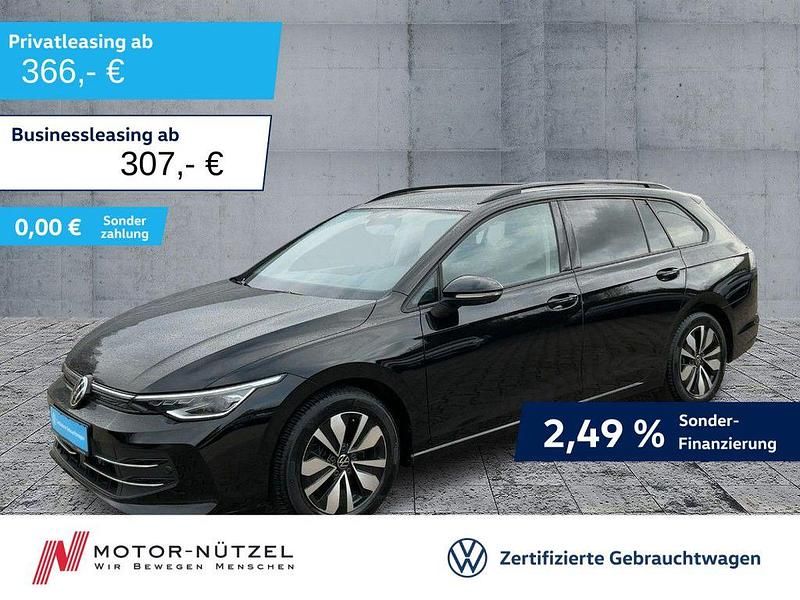 Grenadillschwarz metallic Gebraucht 2025 VW Golf VIII Goal Kombi | 32.230 € (Superpreis) - Bild 1/4