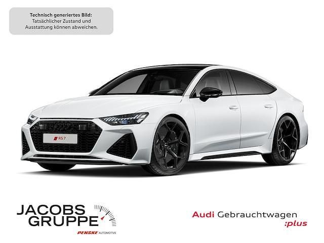 Gebraucht Audi RS7 Performance 630 PS (463 kW) 2025 Gletscherweiß metallic Kleinwagen