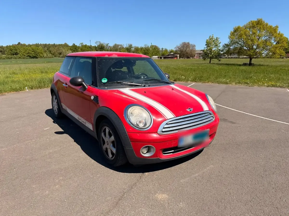 Gebraucht Mini ONE 95 PS (69 kW) 2009 Rot Kleinwagen