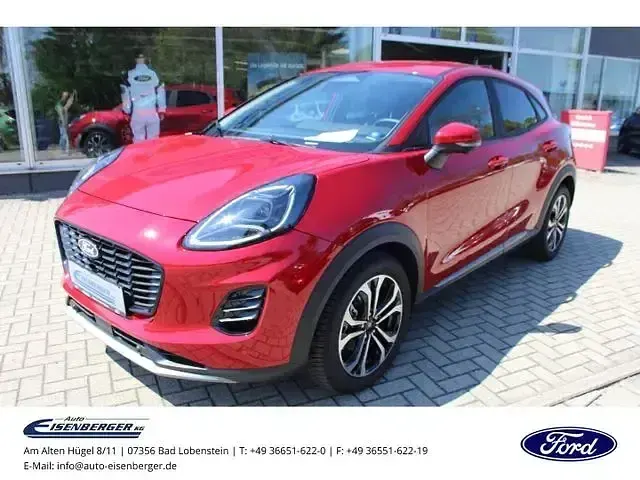 Używany Ford Puma Titanium 155 KM (114 kW) 2024 Czerwony SUV