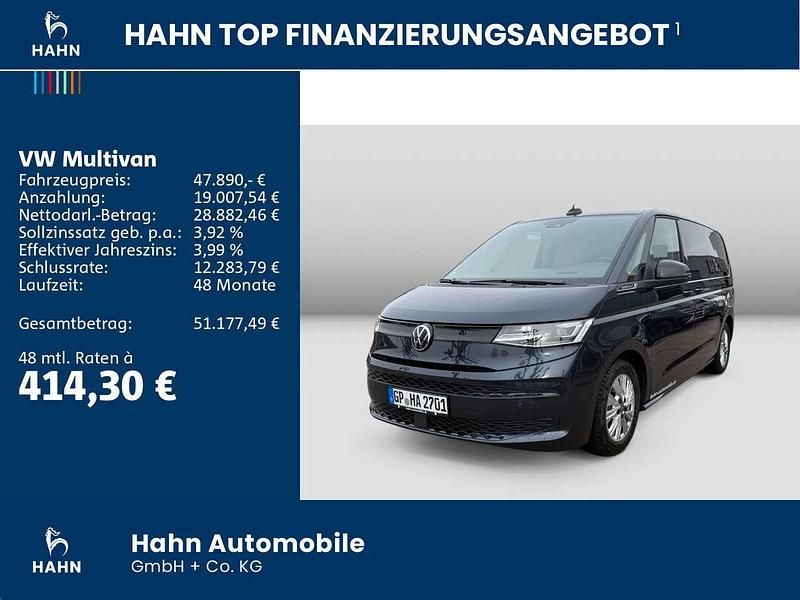 Gebraucht VW Multivan Basis 150 PS (110 kW) 2024 Blau Van