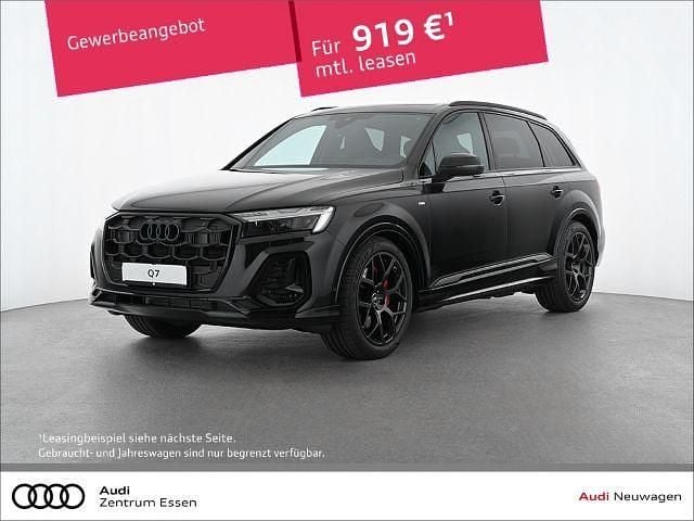 Schwarz Gebraucht 2025 Audi Q7 S-Line SUV | 98.880 € (Superpreis) - Bild 1/4