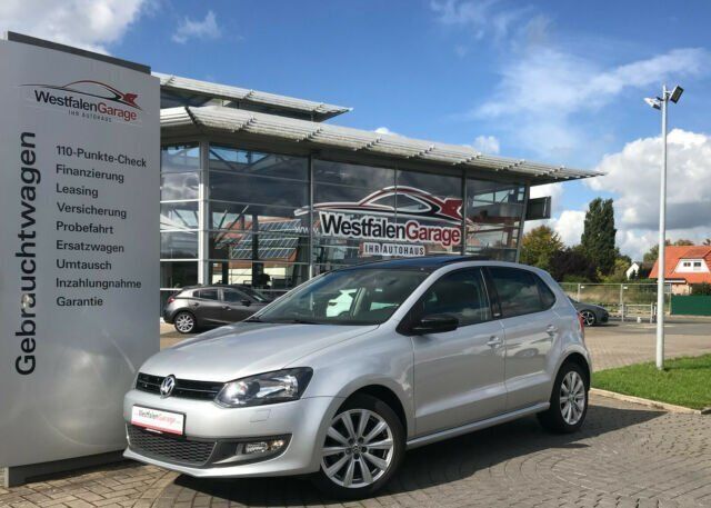 Gebraucht VW Polo Style 105 PS (77 kW) 2012 Silber metallic Kleinwagen