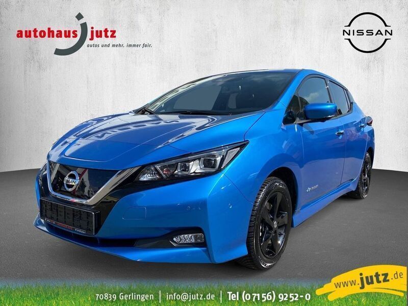 Vivid blue Gebraucht 2020 Nissan Leaf 360º Kleinwagen | 13.999 € (Fairer Preis) - Bild 1/4