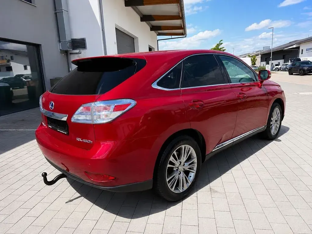 Gebraucht Lexus RX450h Executive Line 249 PS (183 kW) 2012 Rot SUV
