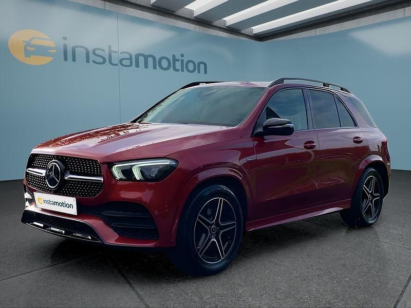 Rot Gebraucht 2021 Mercedes GLE350 SUV | 55.349 € (Fairer Preis) - Bild 1/4