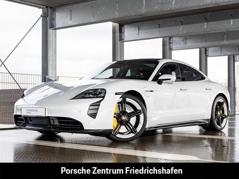 Gebraucht Porsche Taycan Turbo S 559 kW (761 PS) 2020 Carraraweißmetallic Limousine