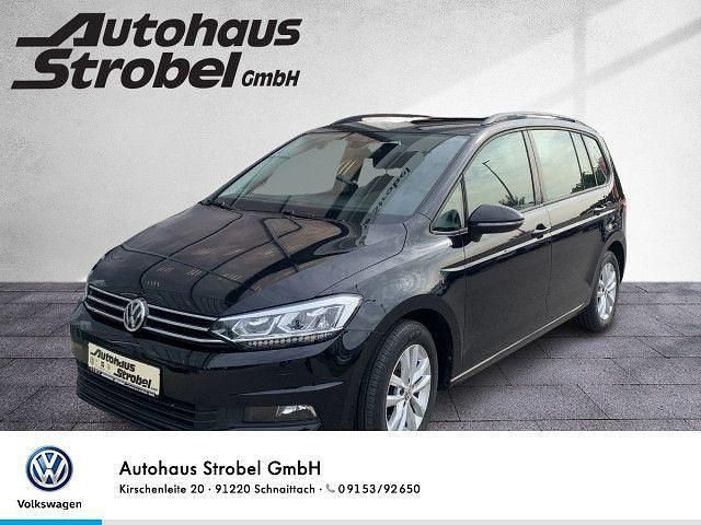 Schwarz Gebraucht 2018 VW Touran Comfortline Van / Kleinbus | 21.990 € (Fairer Preis) - Bild 1/3