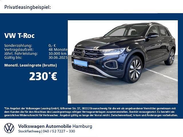 Gebraucht VW T-Roc Move 150 PS (110 kW) 2023 2t deep black perleffekt SUV